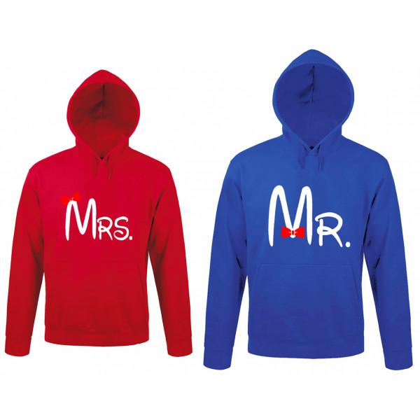 Súprava mikiny "Mr. ir Mrs."