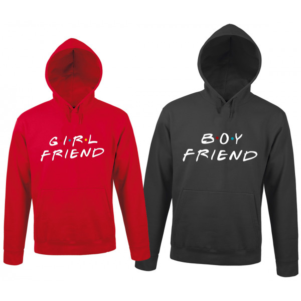 Súprava mikiny "Girlfriend & Boyfriend"
