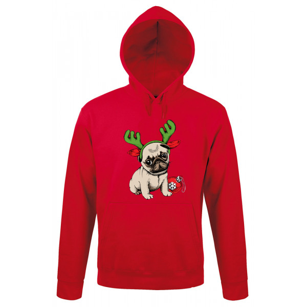 Mikina "Christmas pug" Mikina "Christmas pug"
