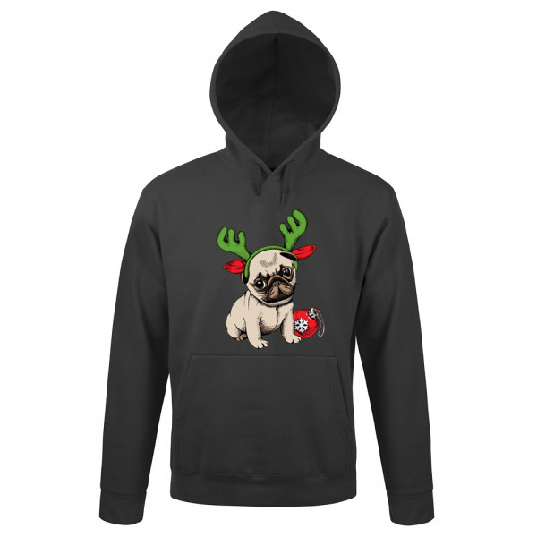 Mikina "Christmas pug" Mikina "Christmas pug"