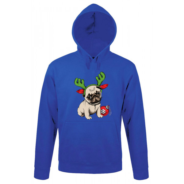 Mikina "Christmas pug" Mikina "Christmas pug"