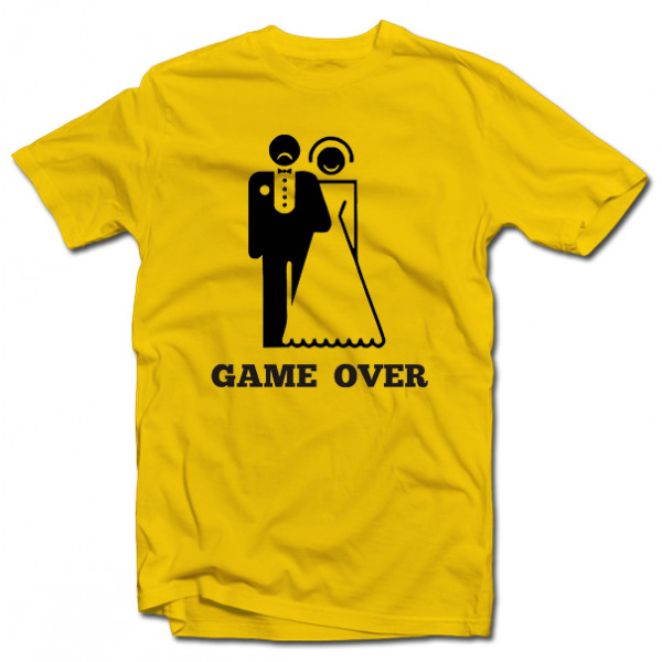 Tričko "GAME OVER" Tričko "GAME OVER"