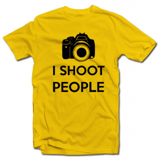 Tričká "I shoot people"