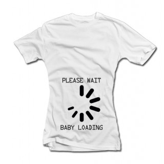 Dámske tričká "Baby loading"