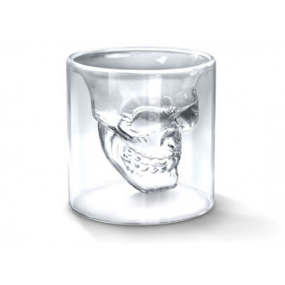 Pohárik v tvare lebky „DOOMED“, 75ml