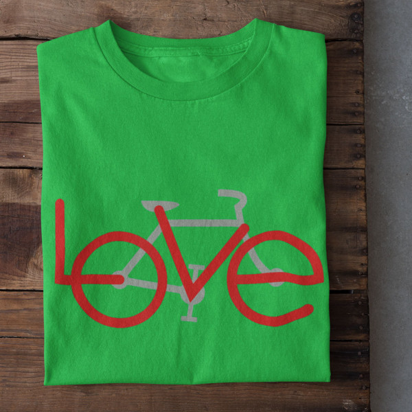 Dámske tričká "Love bike"