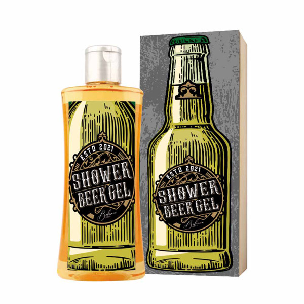 Sprchový gél v krabici „Pivný gél“ (250ml) Sprchový gél v krabici „Pivný gél“ (250ml)
