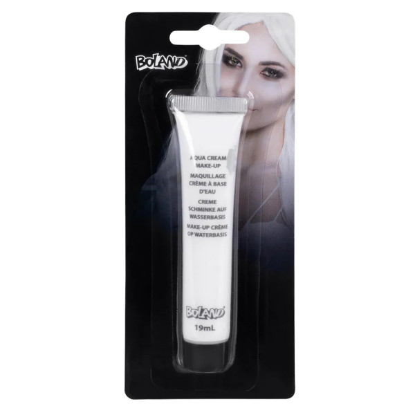 Biela halloweenská farba na tvár, 19 ml