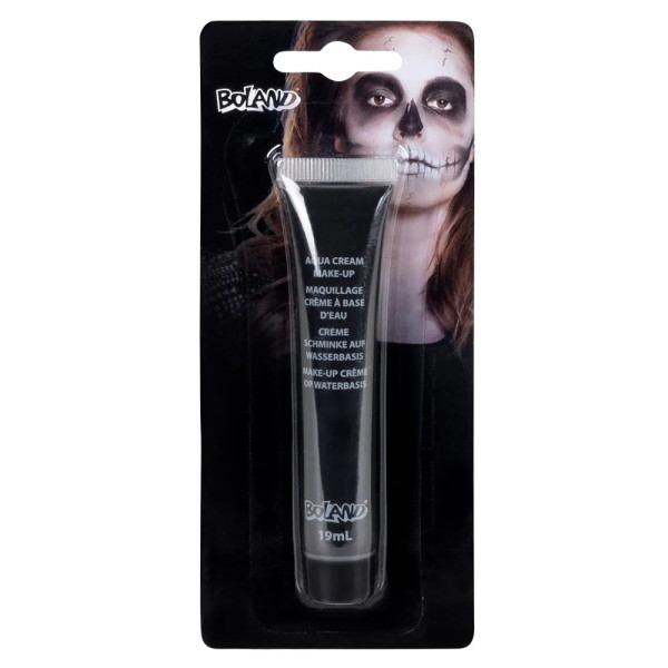 Čierna halloweenská farba na tvár, 19 ml