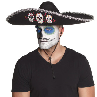 Mexický klobúk „Sombrero Calavera“ Mexický klobúk „Sombrero Calavera“