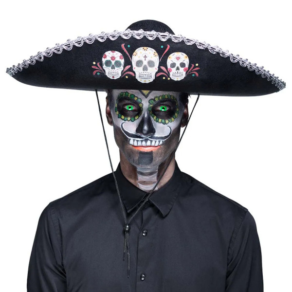 Mexický klobúk „Sombrero Calavera“