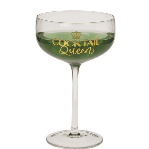 Sada koktejlových pohárov "Cocktail King & Queen"