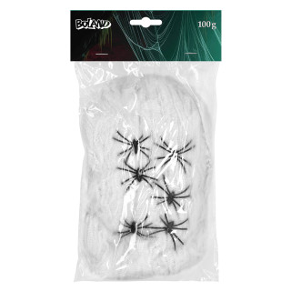 Halloweenska pavučina XL (biela) (100 g.) Halloweenska pavučina XL (biela) (100 g.)