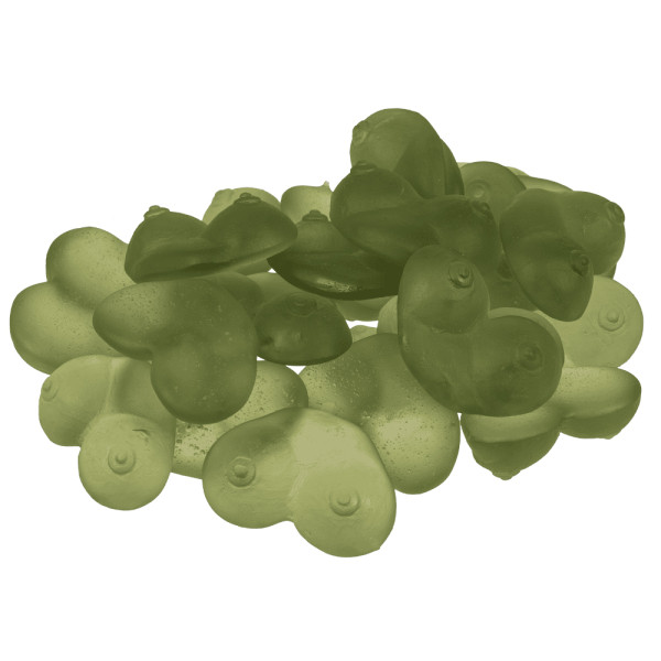 Želatínové cukríky "Gummy Boobs"