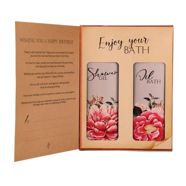 Kozmetická sada „Birthday book“ (2 x 250 ml) Kozmetická sada „Birthday book“ (2 x 250 ml)