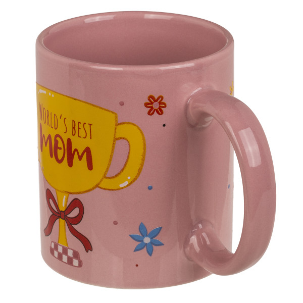 Súprava hrnčeka a ponožiek "Najlepšia mama na svete!"