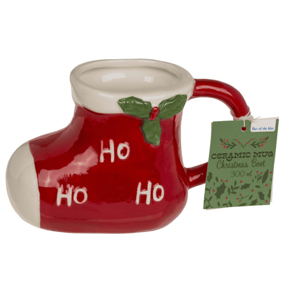 Hrnček z dolomitu „Snow boot“