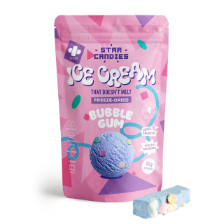 STAR CANDIES Zmrzlina s príchuťou lyofilizovanej žuvačky, 50 g