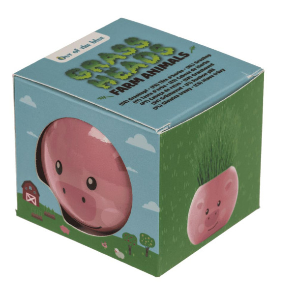 Grow-a-head – Hračka v podobe zvieratka z farmy