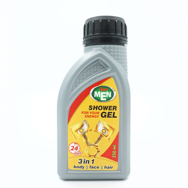 Univerzálny sprchový gél pre mužov "Energy" (250ml) Univerzálny sprchový gél pre mužov "Energy" (250ml)