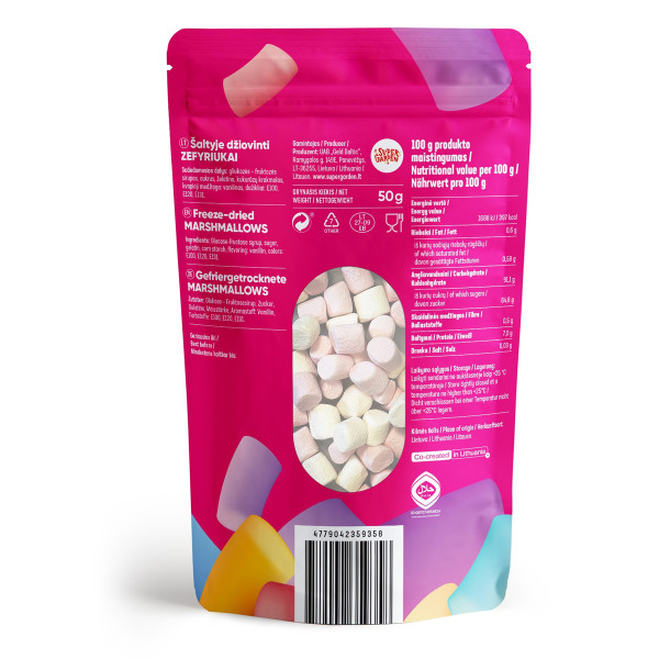 STAR CANDIES lyofilizované marshmallow, 50g