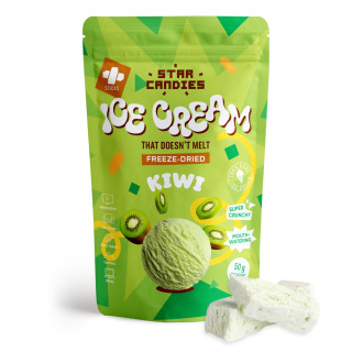 STAR CANDIES lyofilizovaná zmrzlina s príchuťou kivi, 50g