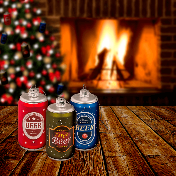 Sklenená vianočná ozdoba "BEER" Sklenená vianočná ozdoba "BEER"