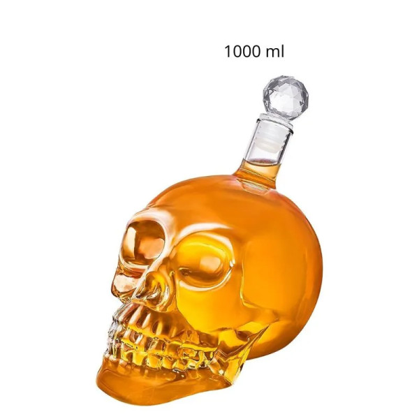 Sklenený dekantér "Lebka" (1000ml) Sklenený dekantér "Lebka" (1000ml)
