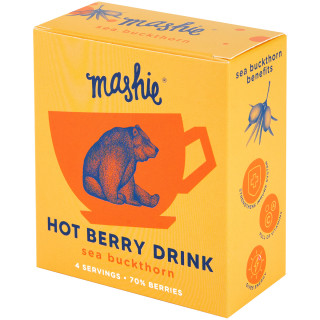 Bobuľový čaj „MASHIE“ s rakytníkom (4x40ml)