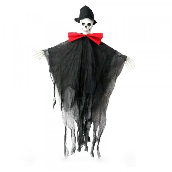 Závesná halloweenska dekorácia „Čierny duch“