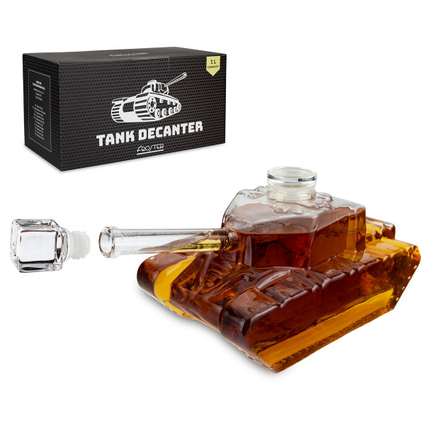 Tvarová karafa na tank (1 liter)