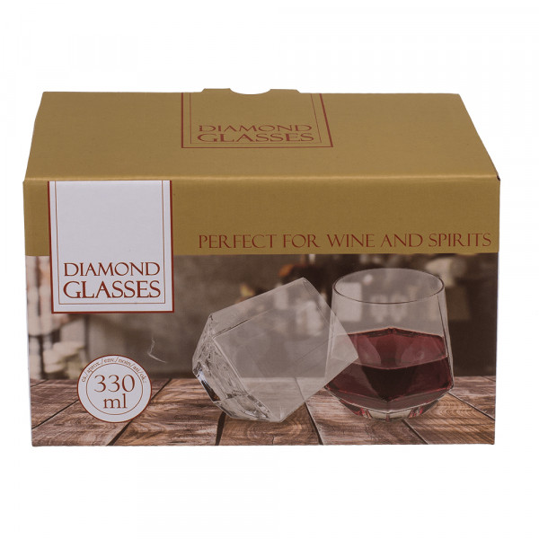 Whisky poháre „Diamanty“ (2 ks)