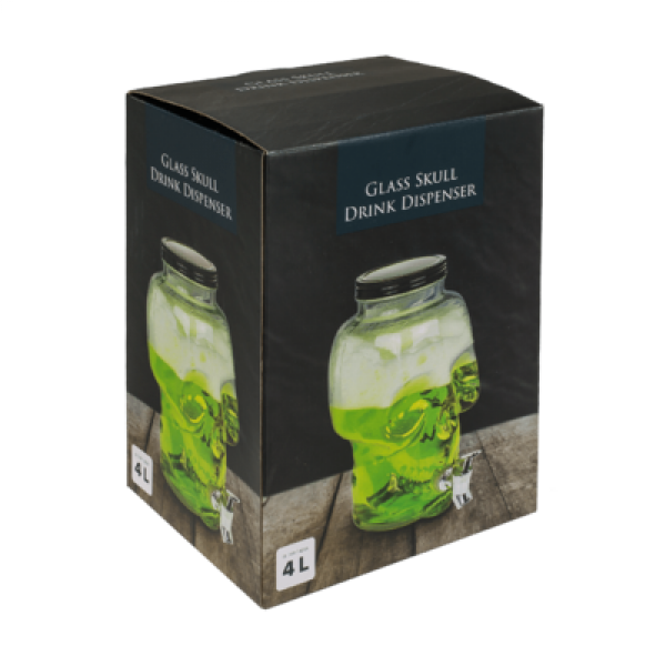 Dávkovač na drinky „Lebka“ (4 l)