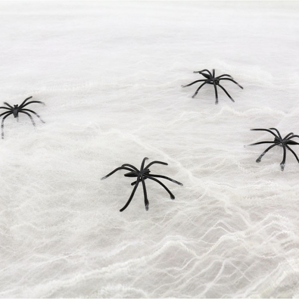 Halloweenska pavučina XL (biela) (100 g.) Halloweenska pavučina XL (biela) (100 g.)