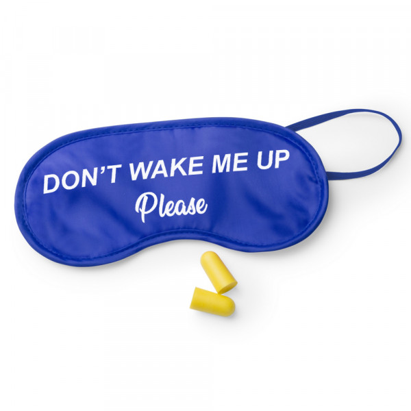 Maska na spanie "Don't wake me up, please"