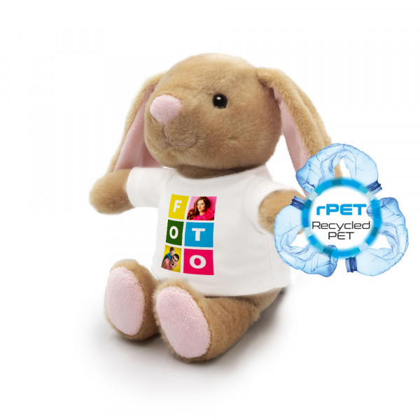 Plyšový zajačik „Binky“ s vami vybranou fotografiou (18 cm) Plyšový zajačik „Binky“ s vami vybranou fotografiou (18 cm)