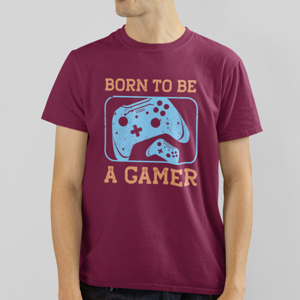 Tričká "Born to be a gamer"