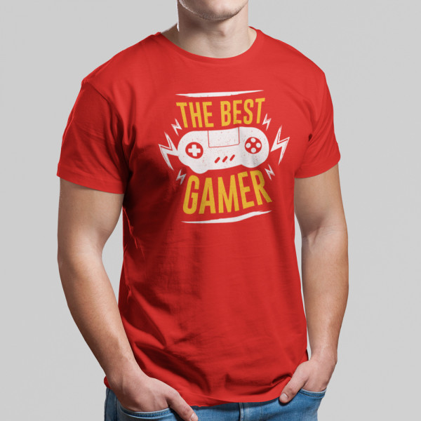 Tričká "The best gamer"