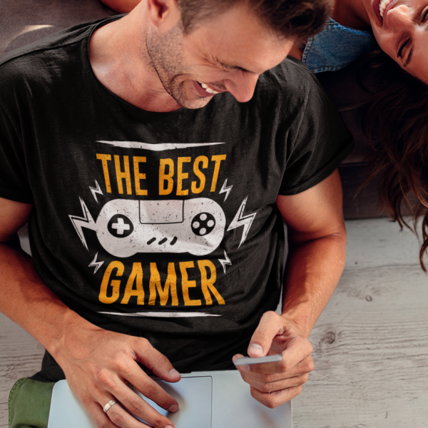 Tričká "The best gamer"