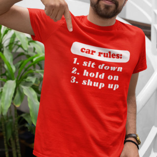 Tričká "Car rules"