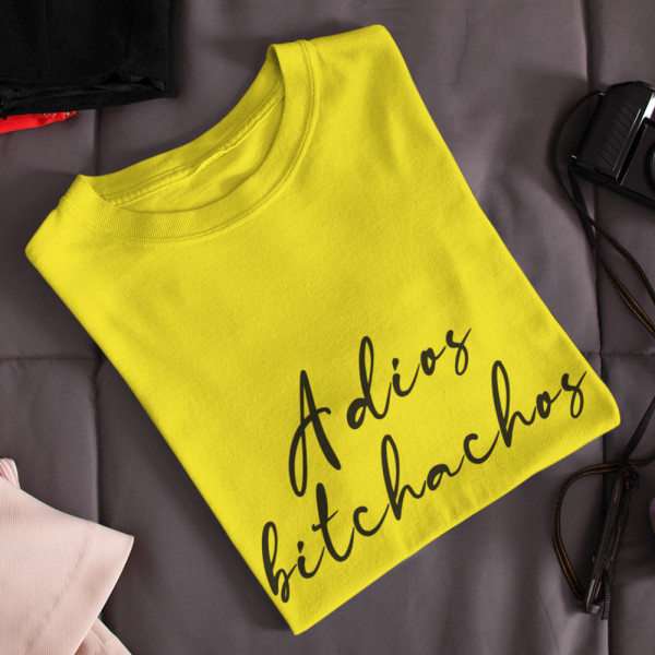 Dámske tričká "Adios bitchachos"
