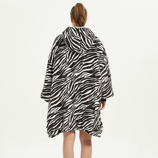 BARAMOOR mikina-deka „Zebra“