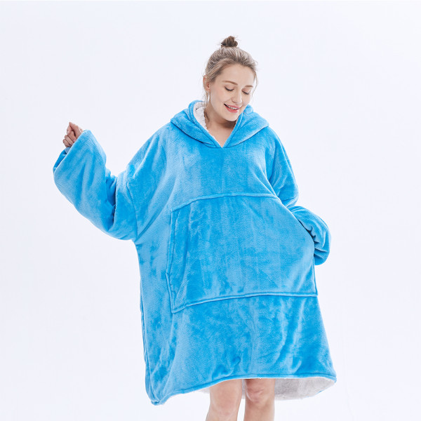 BARAMOOR mikina-deka „Sky Blue“