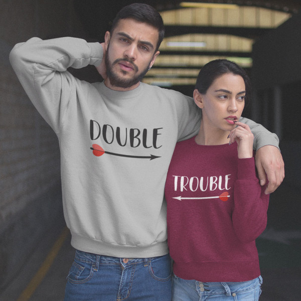 Súprava mikiny "Double trouble" (bez kapucne) Súprava mikiny "Double trouble" (bez kapucne)