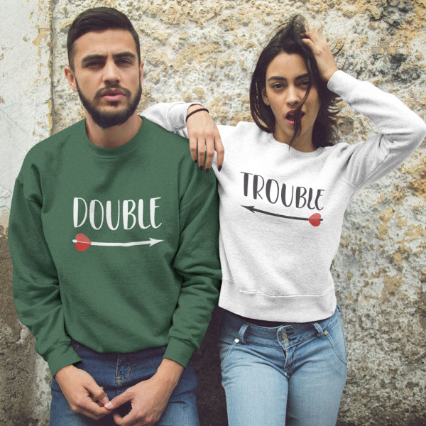 Súprava mikiny "Double trouble" (bez kapucne) Súprava mikiny "Double trouble" (bez kapucne)