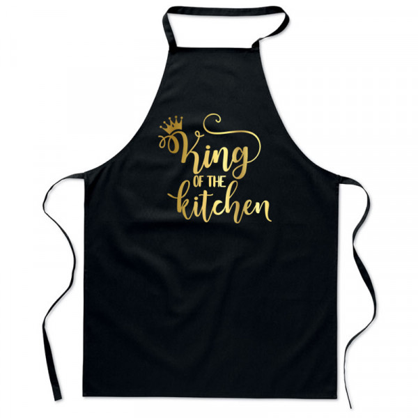 Bavlnená zástera "King of the kitchen"