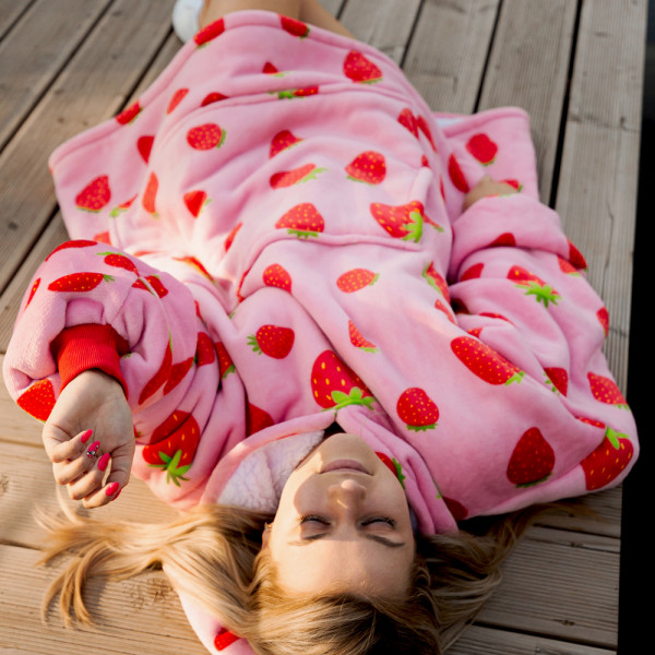 BARAMOOR mikina-deka „Strawberry“
