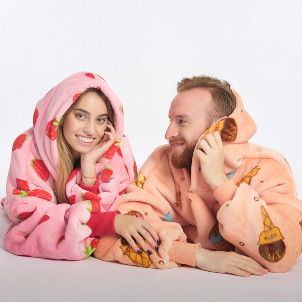 BARAMOOR mikina-deka sada „Sweet Couple“