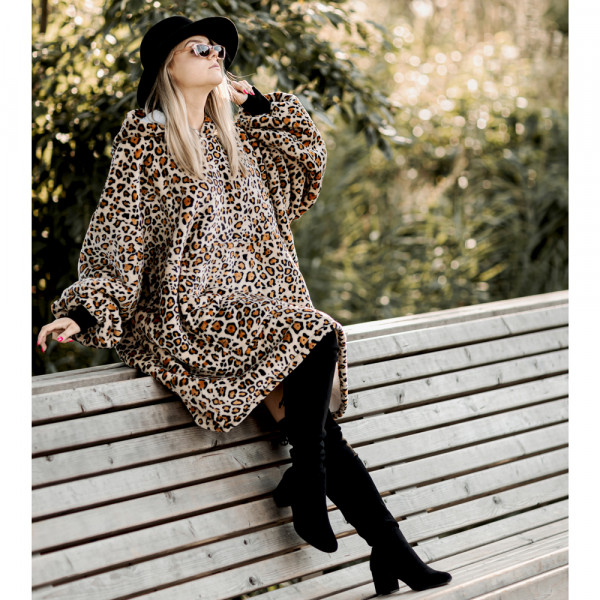 BARAMOOR mikina-deka „Leopard“