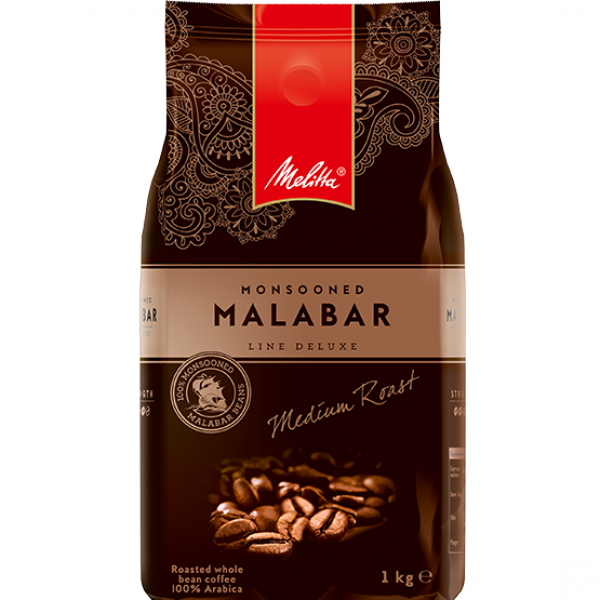MELITTA MONSOONED MALABAR zrnková káva, 1kg